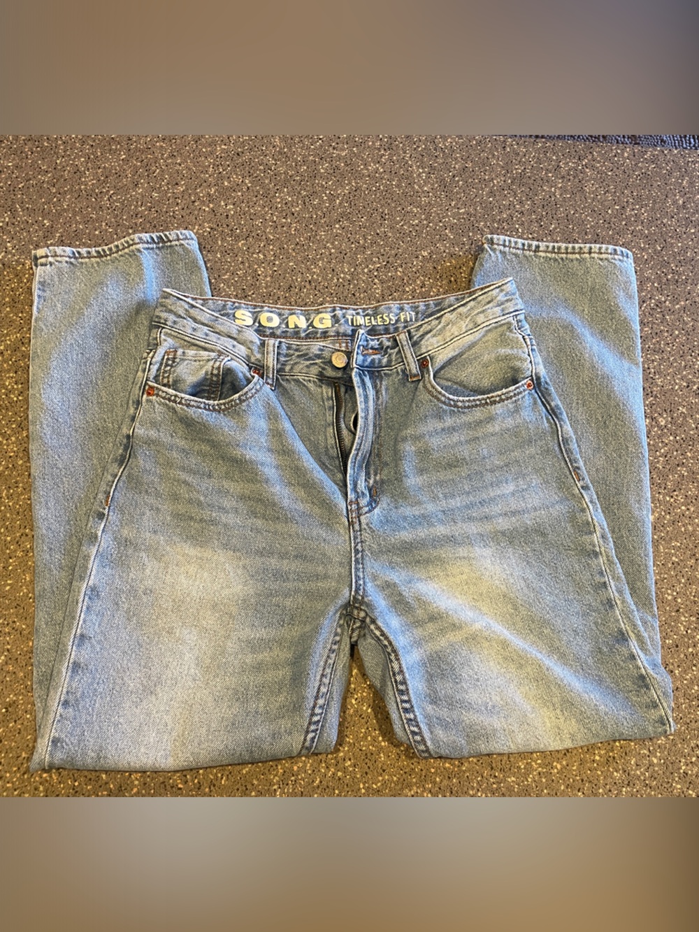 Song Timeless Fit High-Rise Light Blue Women's Jeans
